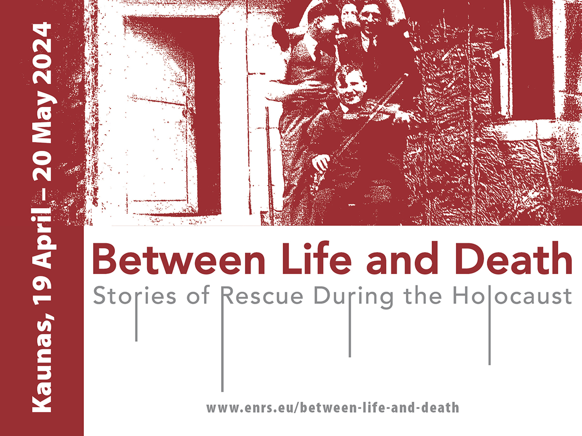 cover image of Between Life and Death exhibition in Kaunas project